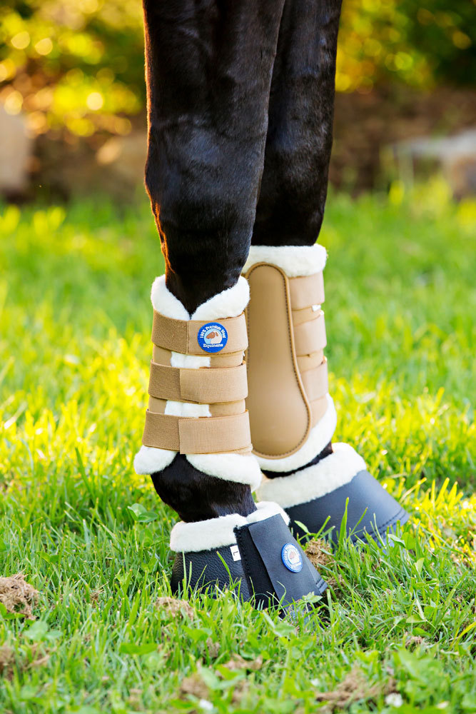 Green on sale brushing boots