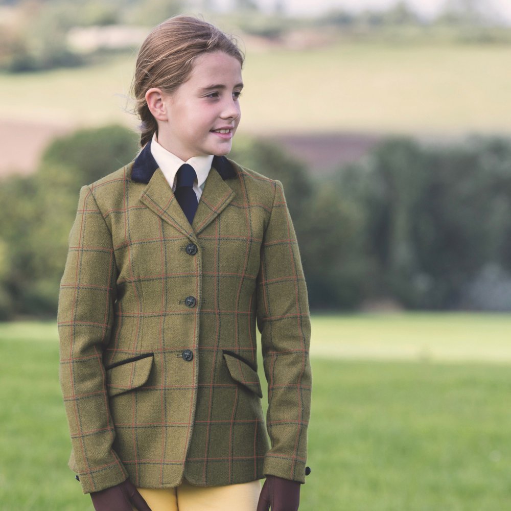 Childs tweed show jacket size best sale 20