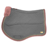 Zilco Estate Fleece Jumping Saddlecloth - Dusk/Grey