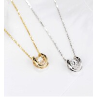 Arion Sterling Silver Necklace with Horseshoe