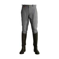 Cavallino Men's Breeches - Charcoal 30"