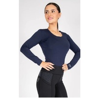 Bare Active Long Sleeve Tee Navy