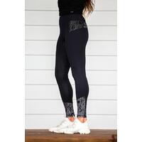 BARE Performance Tights - Black Python 