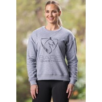 BARE Diamond Sweater - Grey Large
