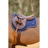 Bare Pro-Rider Dimension Saddle Pad - Jump Cut - Navy