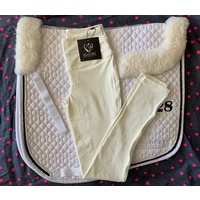 BARE Competition Tights - Ivory White