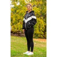 BARE Katie Black Wind and Rain Jacket