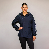 Bare Unisex Kali Lightweight Waterproof Short Jacket - Navy