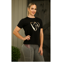 BARE Rose Gold  Logo T-Shirt 