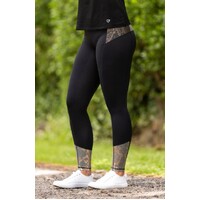 BARE Performance Tights - Military Rose Gold