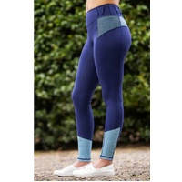 BARE Performance Tights - Oxford Neon Blue