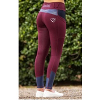 BARE Performance Tights - Ruby Croc