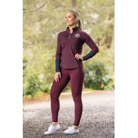 BARE Royal Riding Club - Kensington Riding Tights - Merlot