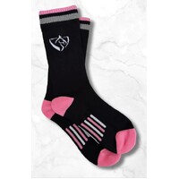 BARE Ladies Cotton Paddock Sock - Kali