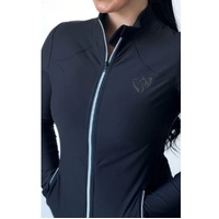 BARE Technical Riding Jacket - Black with Navy