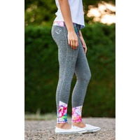 BARE Performance Tights Youth  - Botanic