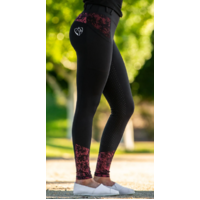 BARE Performance Tights Youth - Garnet 