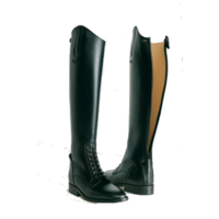 Derby Laced Show Top Boot with Zip