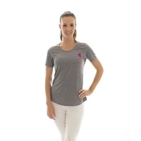 E.A. Direct Ladies Cavaletti Tee - Steel Marle