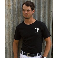 E.A. Direct Men's Crossrail Tee Shirt - Black