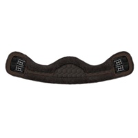 E.A Mattes Crescent Girth - Brown/Brown Quilt