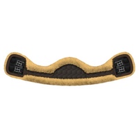 E.A Mattes Cresent Girth - Natural/Brown Quilt