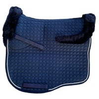 E.A Mattes Eurofit Full Fleece Saddle Pad - Navy