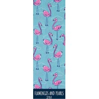 Zocks Knee Hi Boot Socks - Flamingos and Pearls