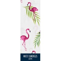 Zocks Knee Hi Boot Socks - White Flamingos