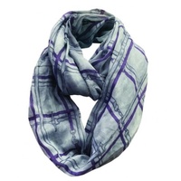 Equetech Bridles Checked Infinity Scarf