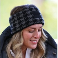 Equetech Houndstooth Knit Headband
