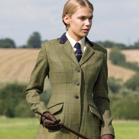 Equetech Launton Deluxe Tweed Riding Jacket 