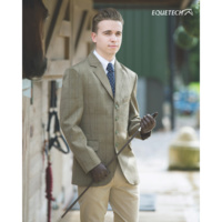Equetech Boys Foxbury Tweed Riding Jacket 