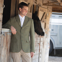 Equetech Mens Thornborough Classic Tweed Riding Jacket