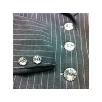 Equetech Button Set - Swarovski Crystal