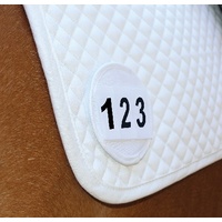 Equetech Saddle Cloth Competition Number Holders