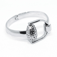 Equetech Snaffles Bit Diamante Bangle