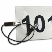 Equetech Junior Horse Show Elastic Number Clips 