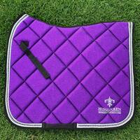Hufglocken Diamant Purple Saddle Pad