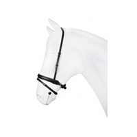 Horka White Padded Swedish Noseband