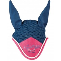 Horka Equestrian Sport Fly Veil Bonnet with Ears