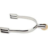Horka Solid Disk Brass Rowel Spurs