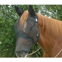 Cashel Quiet Ride Fly Mask with Long Nose and Ears