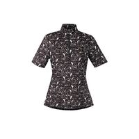 Kerrits Ice Fil Short Sleeve Print Shirt - Black Horse S