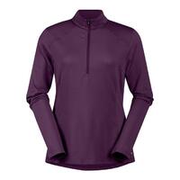 Kerrits Solid Ice Fil Longsleeve Top - Boysenberry S