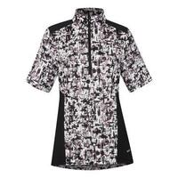 Kerrits Ice Fil Lite Short Sleeve Print Shirt - Purple Horse Mirage S