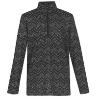 Kerrits Ice Fil Lite Long Sleeved Print Shirt - Hoof Print 1X