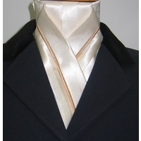 Plain Pretied Satin Stock (Single Pipe)