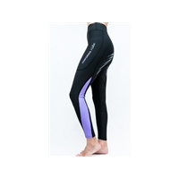 Performa Ride Colour Block Riding Tights -Black/ Lilac