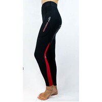 Performa Ride Colour Block Riding Tights -Black/ Red